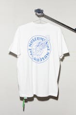 Koji Shiouchi x AtoZ MUSEUM® x BODYSONG.:Jesus-T_KSxBS./WHITE_BLUE(AZ13-T04)【Lサイズ】